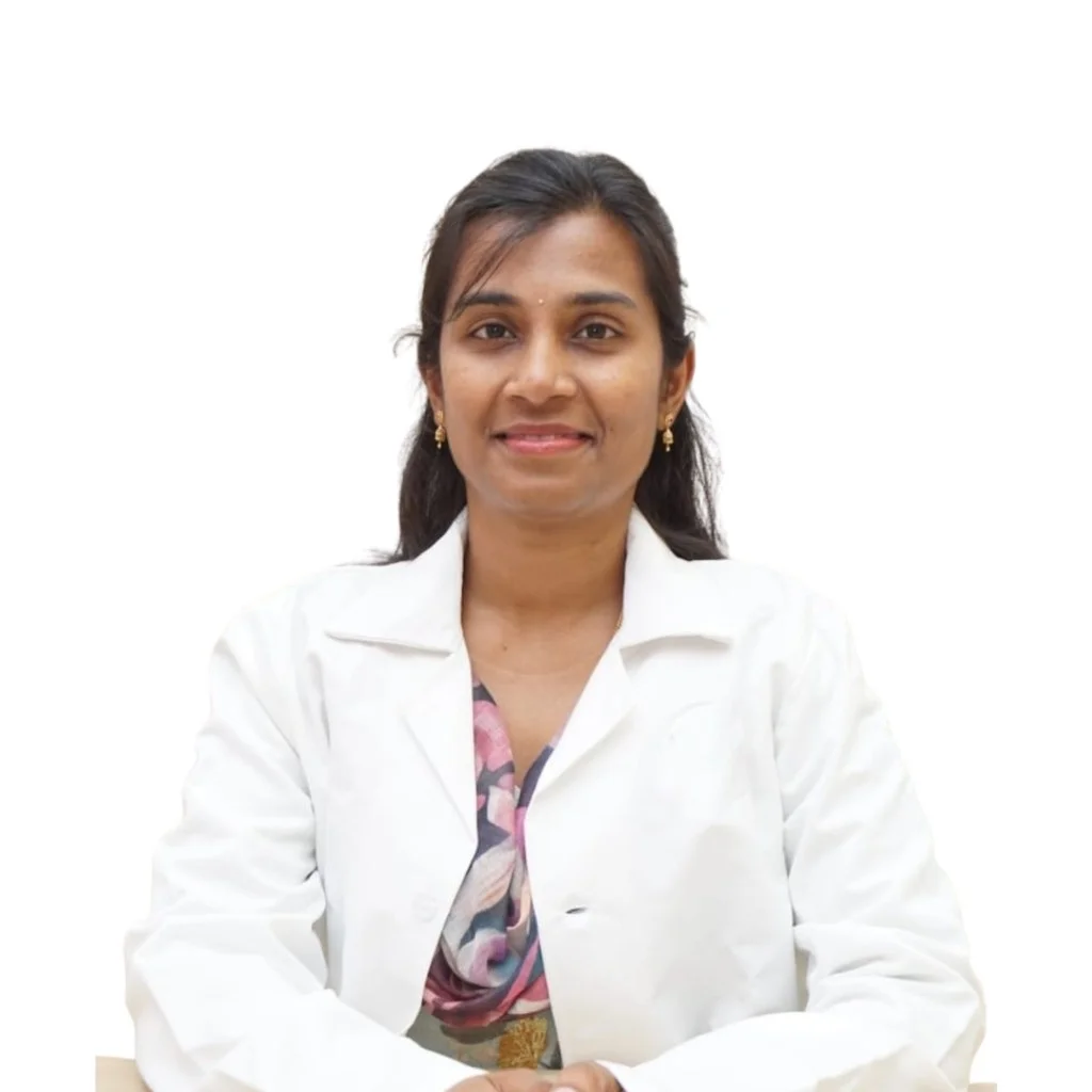 Dr. Manogna, consultant pediatrician and pediatric intensivist - AnuSri Hospitals Secunderabad