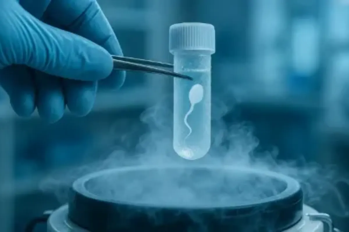 Semen freezing sperm cryopreservation at AnuSri Hospitals Secunderabad Hyderabad